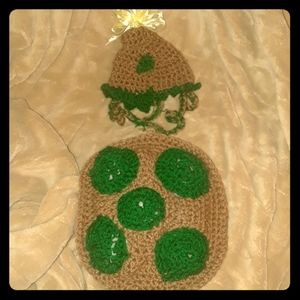 Infant prop outfit turtle,